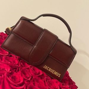 JACQUEMUS LE BAMBINO BROWN BAG